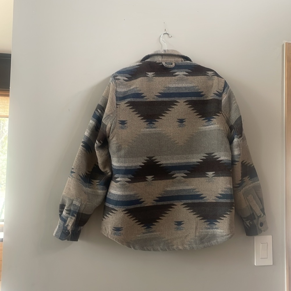 Patterned Button-Up Jacket - Picture 2 of 2